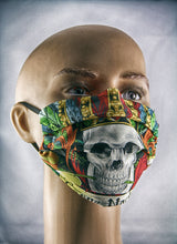 Laden Sie das Bild in den Galerie-Viewer, Mundschulzmaske Skull extra