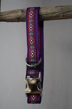 Laden Sie das Bild in den Galerie-Viewer, Hundehalsband Indio llila