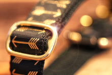 Laden Sie das Bild in den Galerie-Viewer, Hundehalsband  Golden Arrows